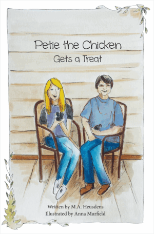 Petie the Chicken Gets a Treat