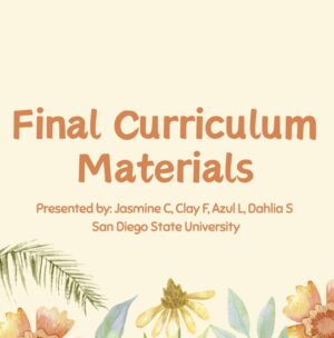 My Butterfly Garden Curriculum