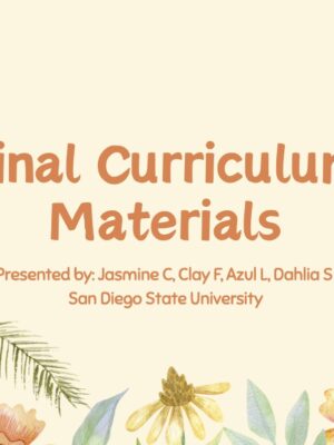 My Butterfly Garden Curriculum